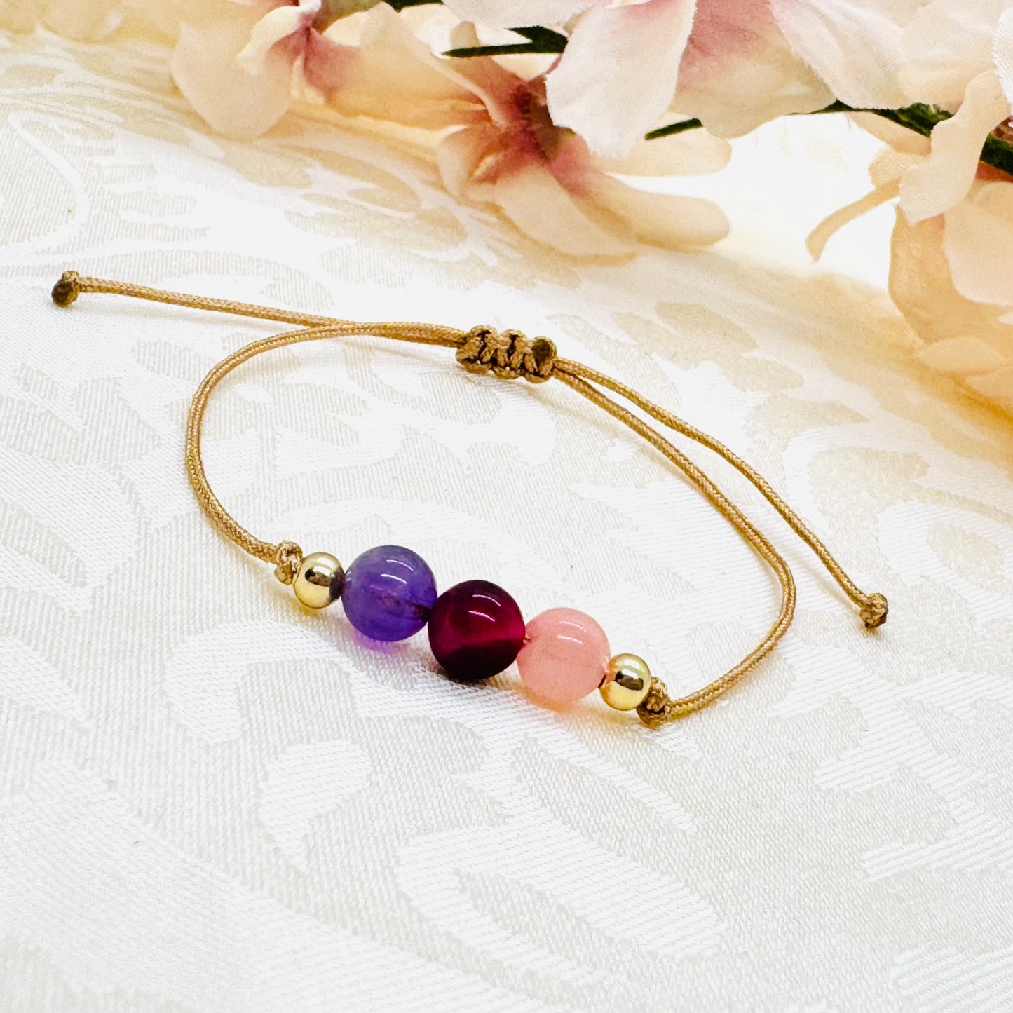 Prüfungshelfer Edelstein Armband