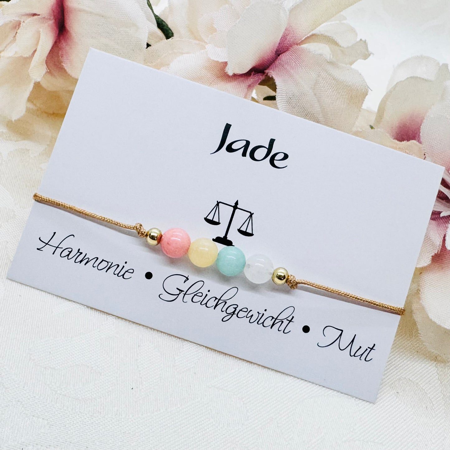 Jade Edelstein Armband