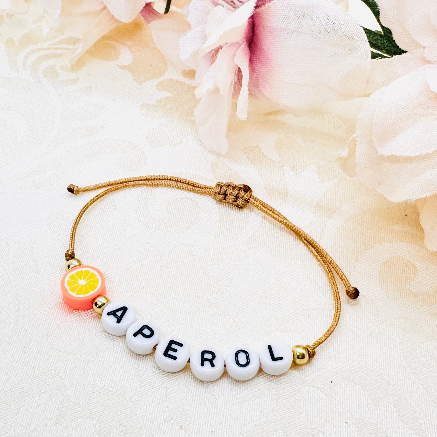 Personalisiertes Aperol Armband