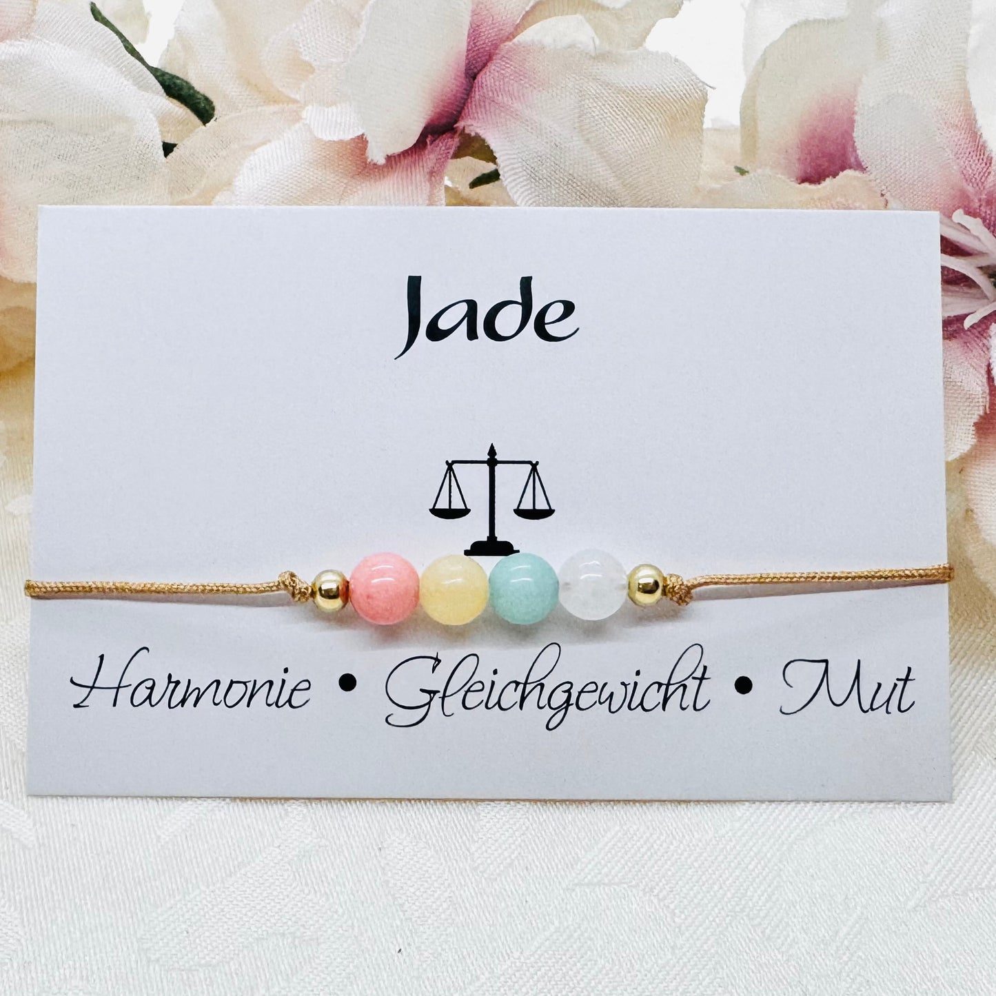 Jade Edelstein Armband