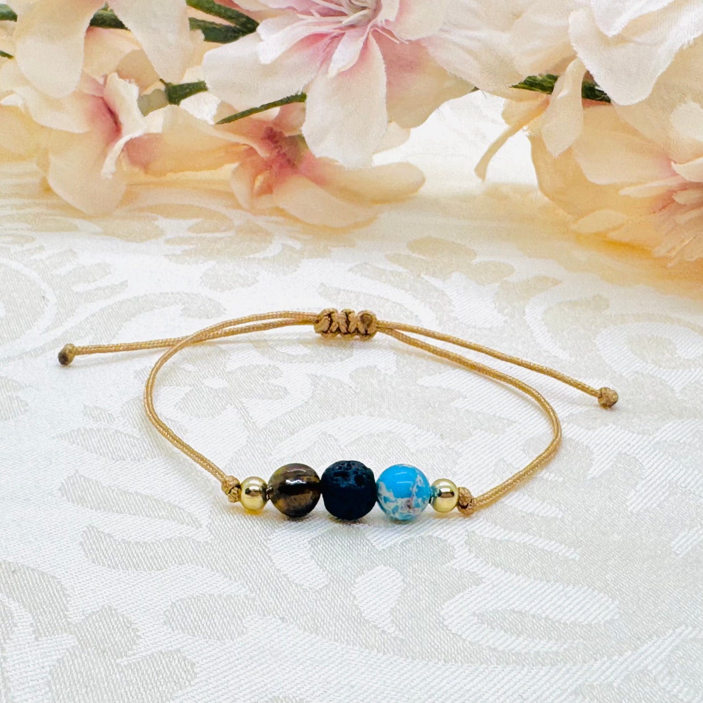 Innere Stärke Edelstein Armband