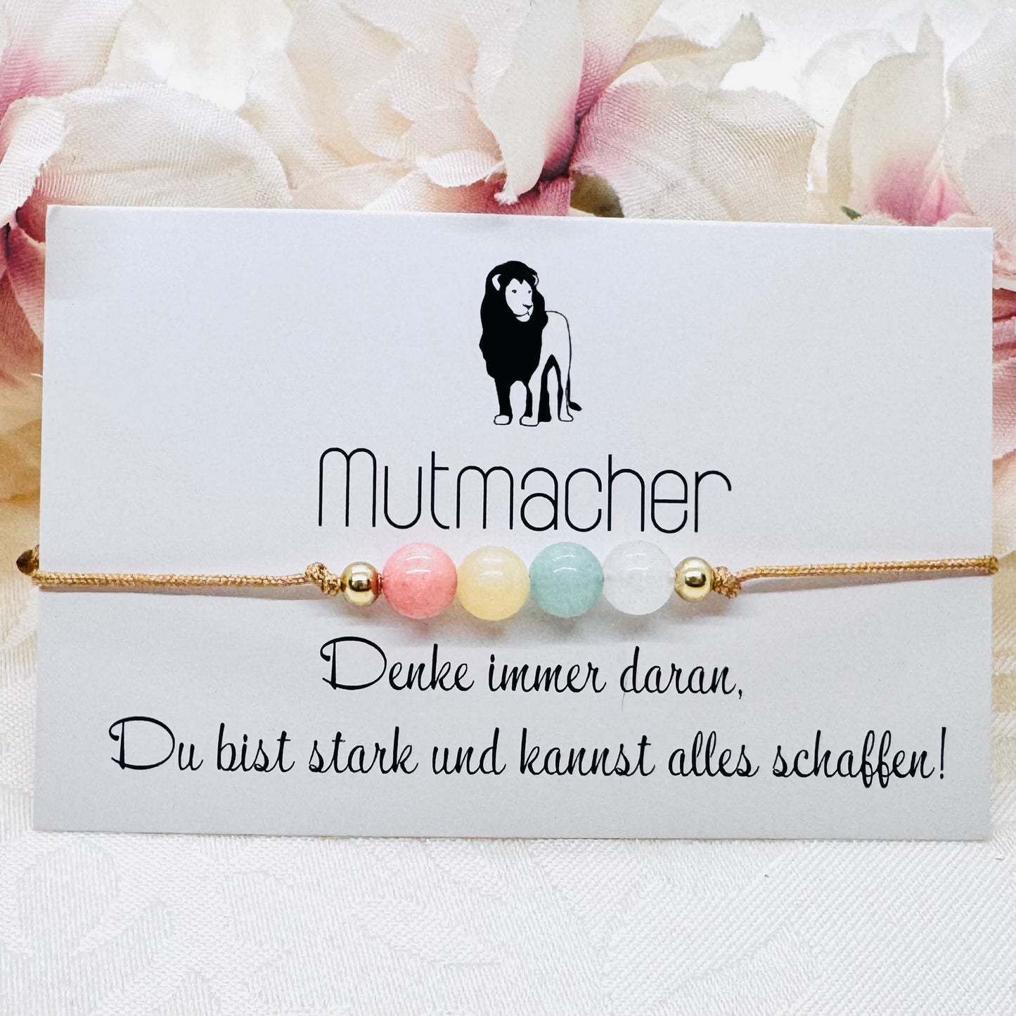 Mutmacher Jade Armband