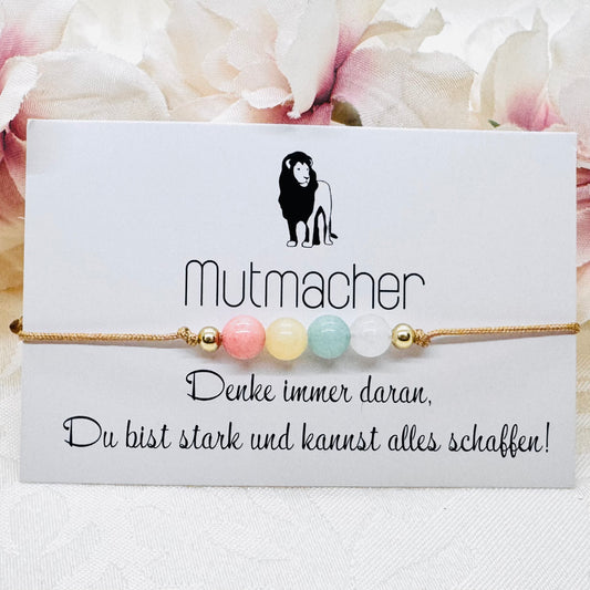 Mutmacher Jade Armband