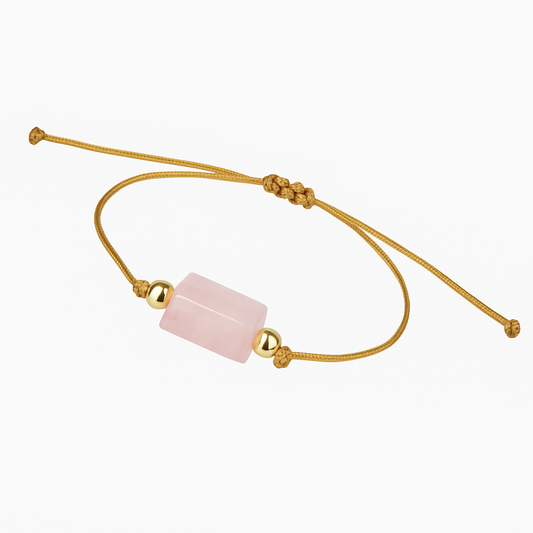 Rosenquarz Edelstein Armband