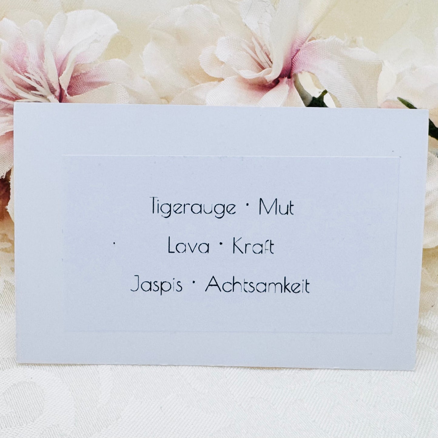 Innere Stärke Edelstein Armband