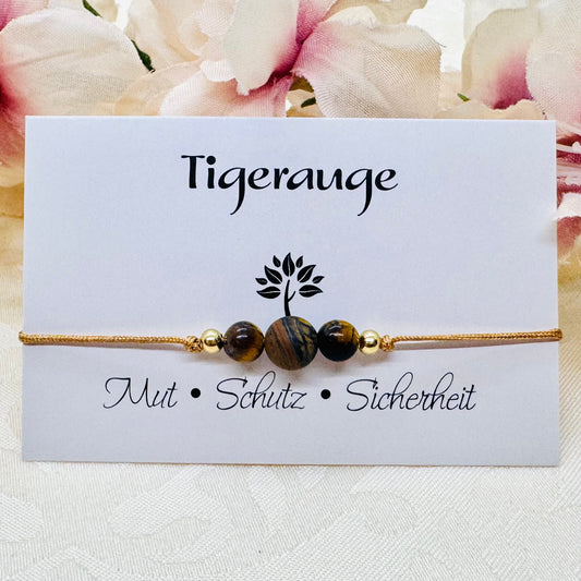 Zartes Tigerauge Edelstein Armband