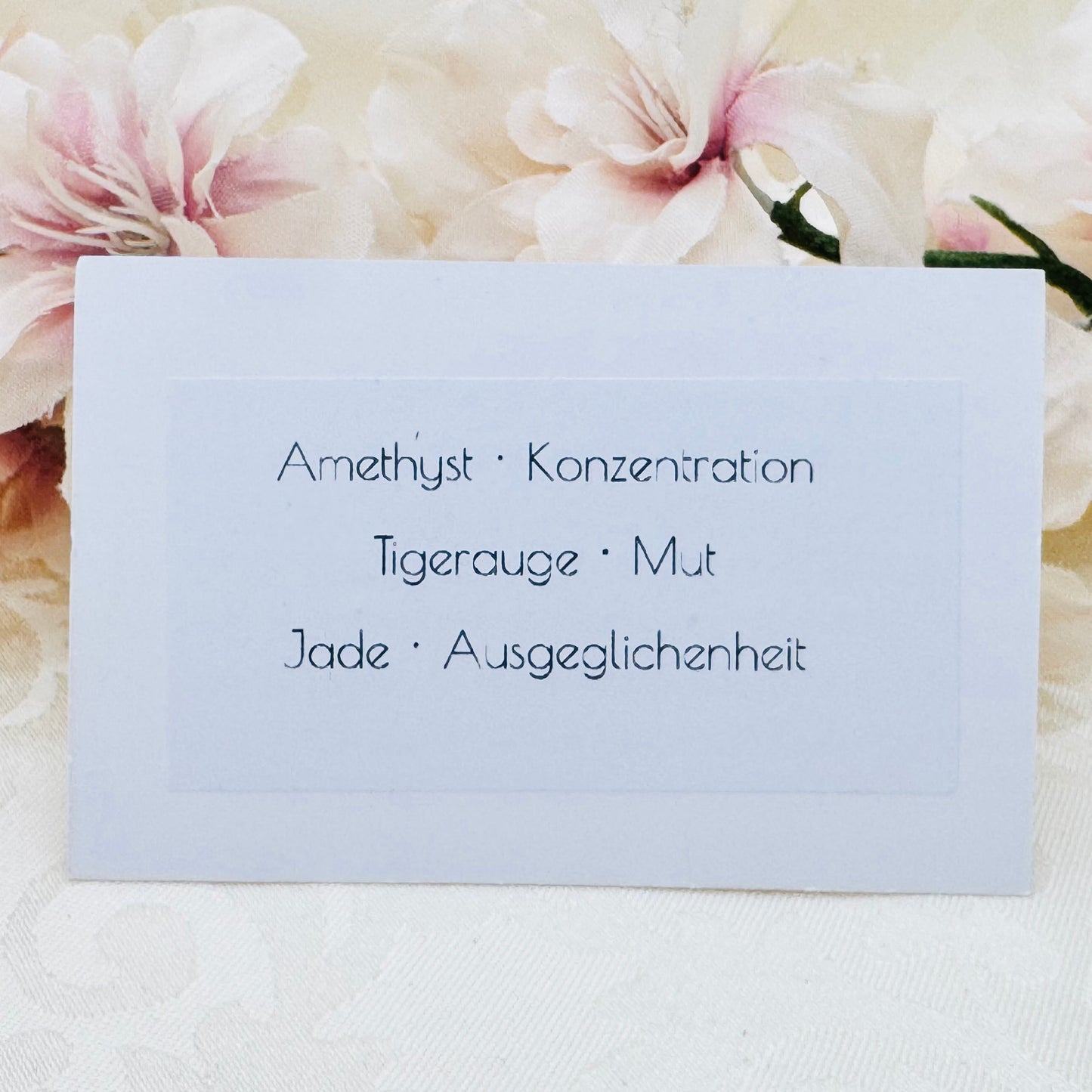 Prüfungshelfer Edelstein Armband