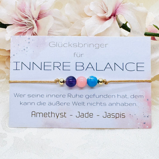 Innere Balance Edelstein Armband