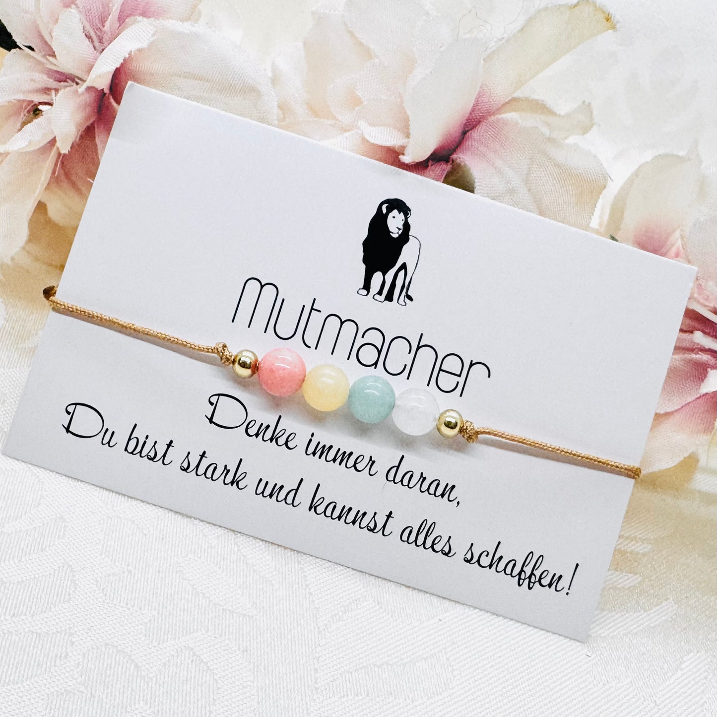 Mutmacher Jade Armband