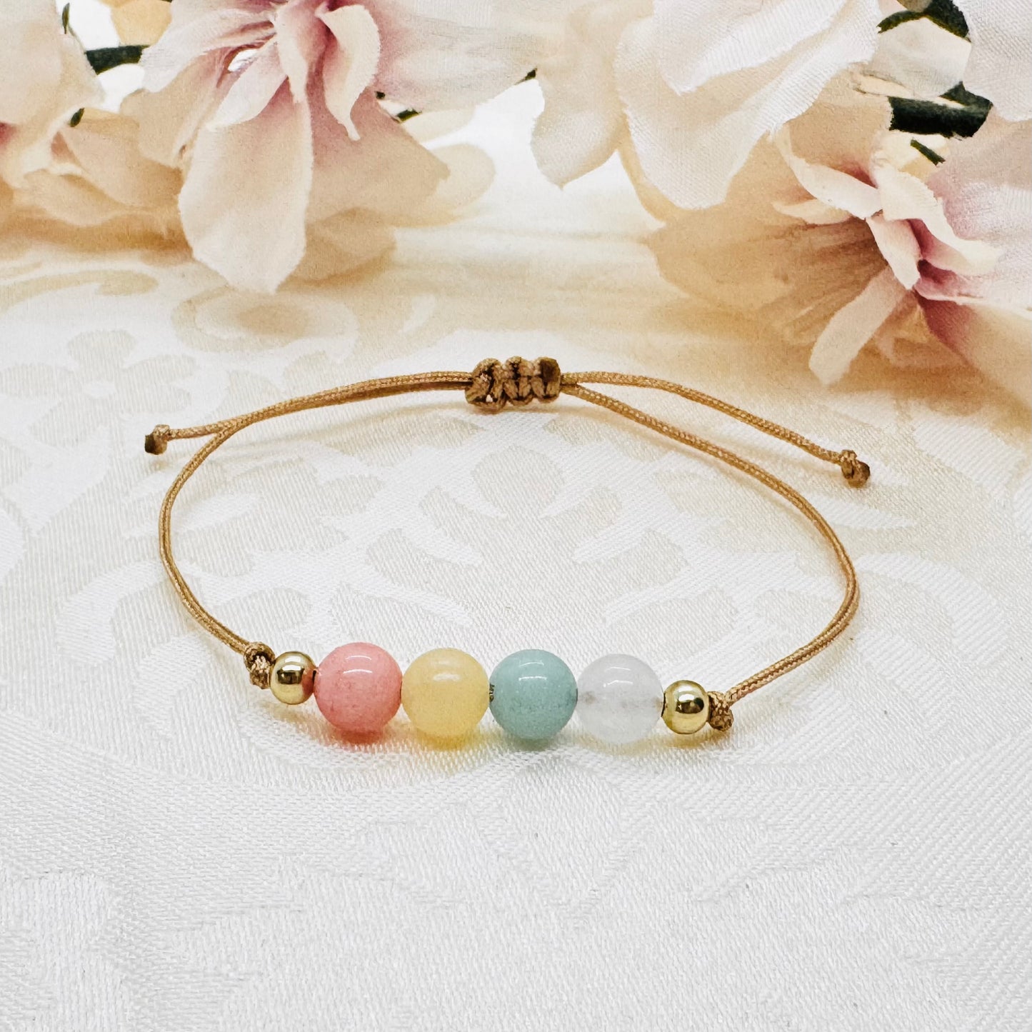 Jade Edelstein Armband