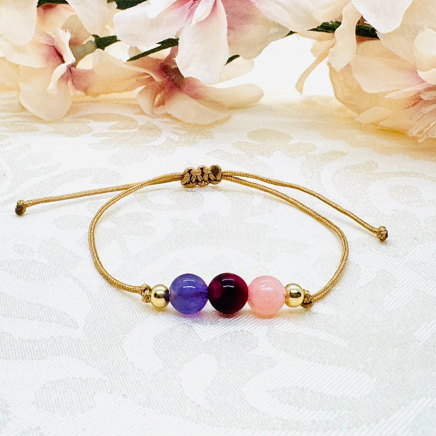 Prüfungshelfer Edelstein Armband