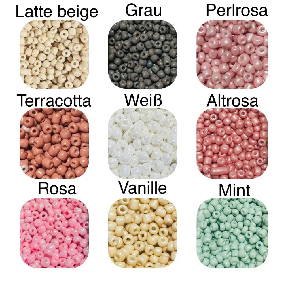 Smiley Perlenarmband in verschiedenen Farben - Armband elastisch