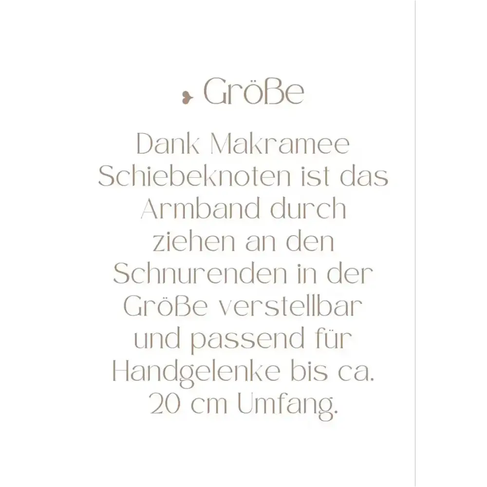 Yin Yang Makramee Armband Anmarii